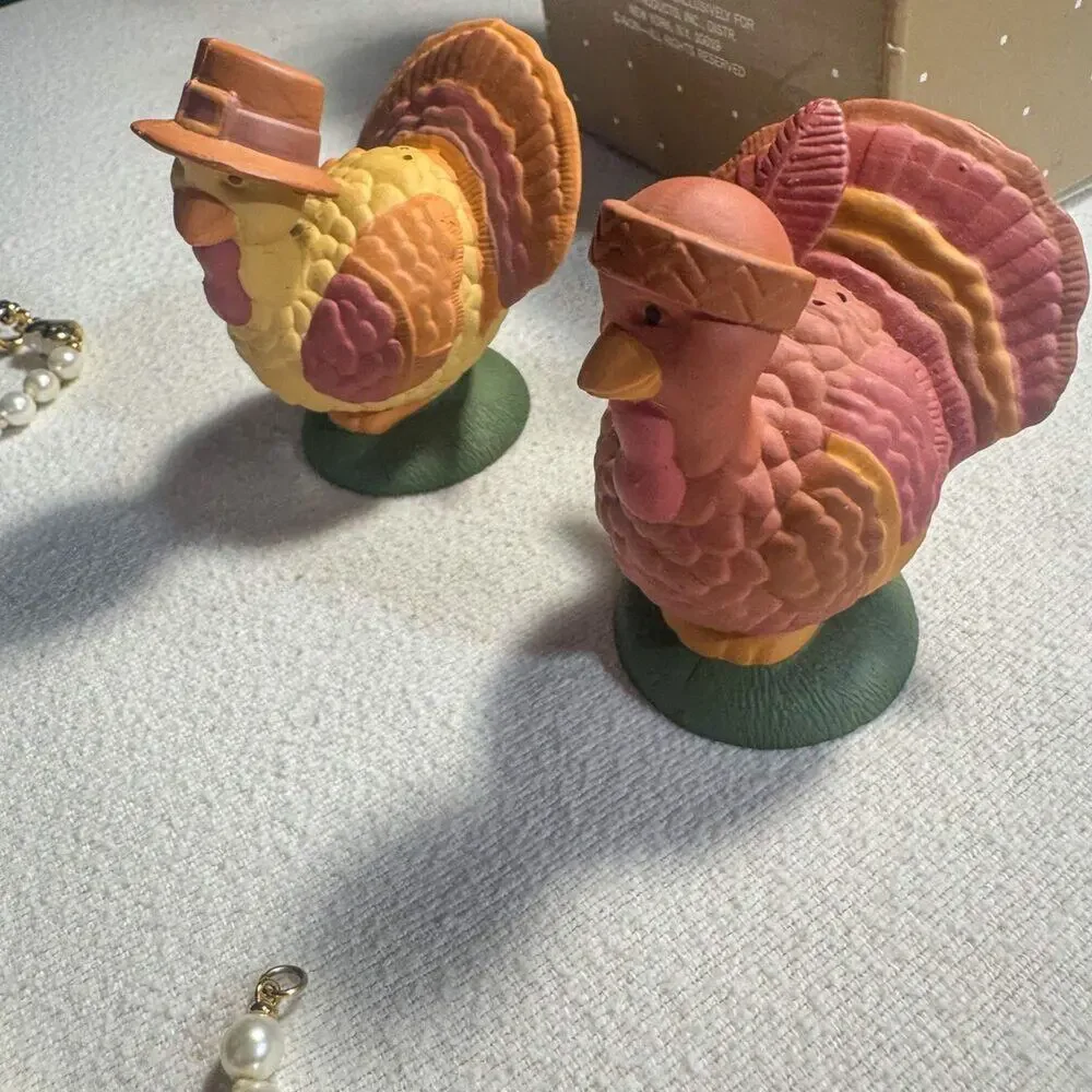 Vintage Avon Turkey Twosome Salt & Pepper Shakers